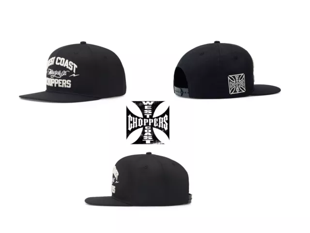 West Coast Choppers Casquette Baseball / Flatbill Modèle Black