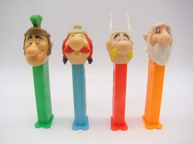 Pez - Distributeur De Bonbons - Serie Complete Asterix De 1997 - Ancien -