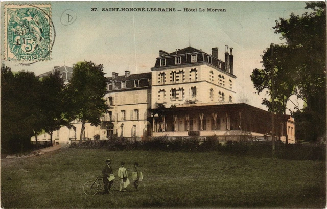 CPA St-HONORÉ-les-BAINS-Hotel Le MORVAN (421215)