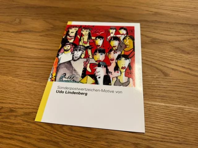 Udo Lindenberg Briefmarken Erstausgabe Bundesministerium der Finanzen