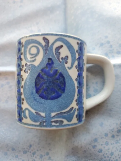 Vintage Royal Copenhagen 3” Small 1969 Annual Mug Denmark Fajance, Marked