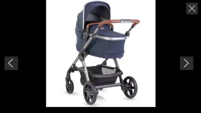 New And Boxed Silver Cross Wave 4 In 1 Pram & Pushchair System | Indigo