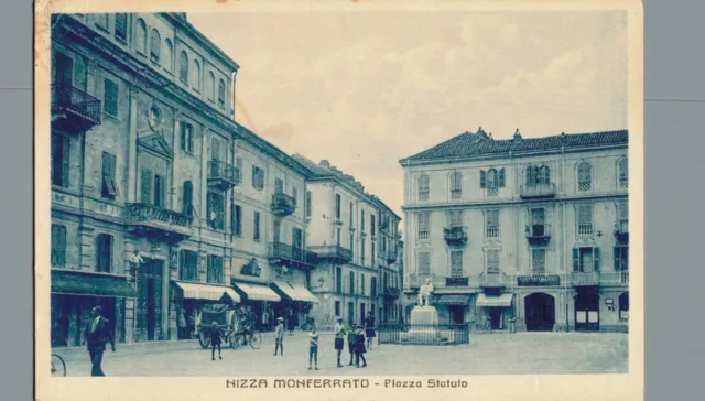 Asti Nizza Monferrato Piazza Statuto  F. piccolo  spedita