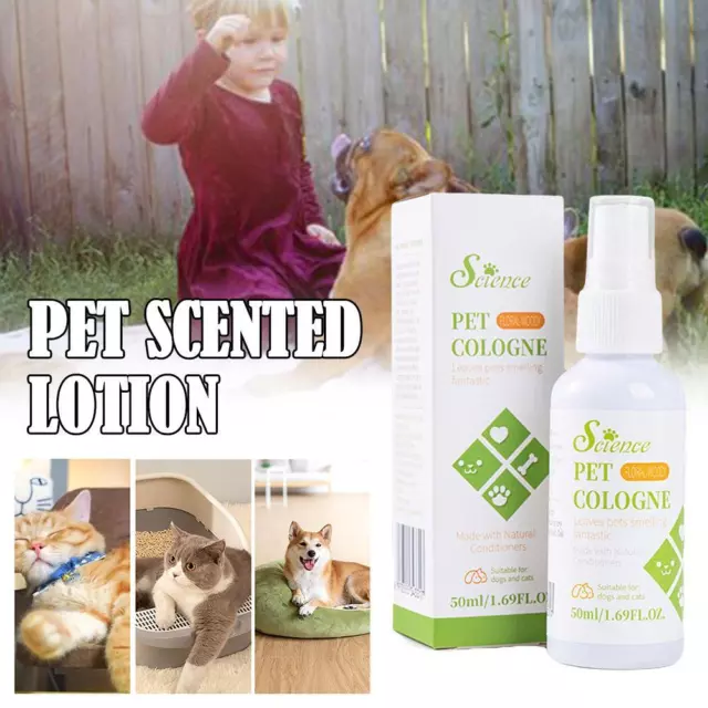 Pet Scented Lotion Perfume Pets Scent Retaining Cat Deodorant' Perfume X7J1