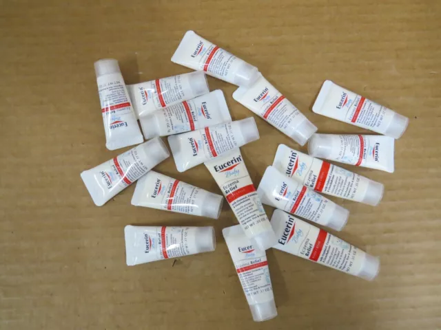 Eucerin Baby Eczema Relief Skin Creme Lot of 16 Sample Tubes Size NOS