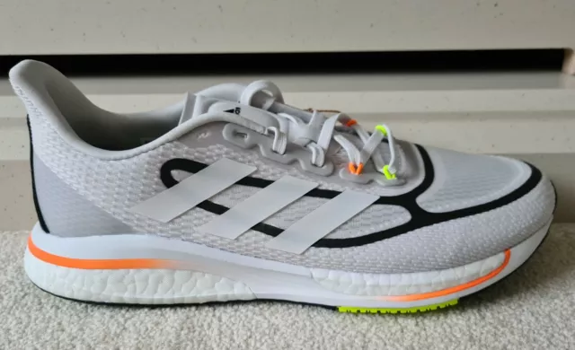 Adidas Supernova + Men's Running Shoes Trainers Grey UK 8.5