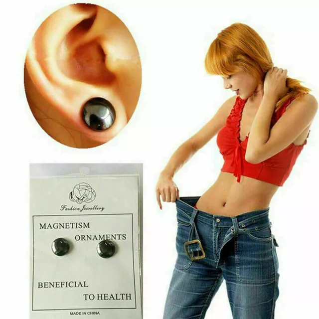 Earring Weight Loss Magnetic Earrings Slimming Stud Health New neu D3L5