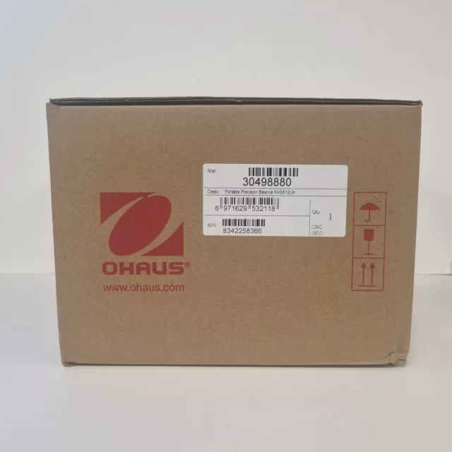 OHAUS NVE Series Multi-Purpose Portable Balances for the Classroom NVE612UK