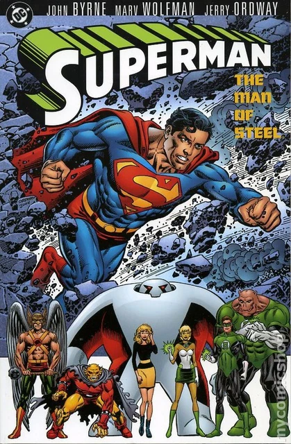 Superman The Man of Steel TPB #3-1ST FN 2004 Stock Image