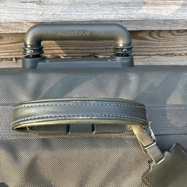 TUMI 'Alpha' Army Green Nylon 2-Wheeled Large Garment Bag 3