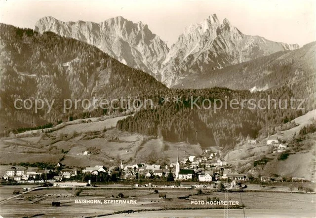 73867070 Gaishorn_See_Steiermark_AT Gesamtansicht mit Alpenpanorama