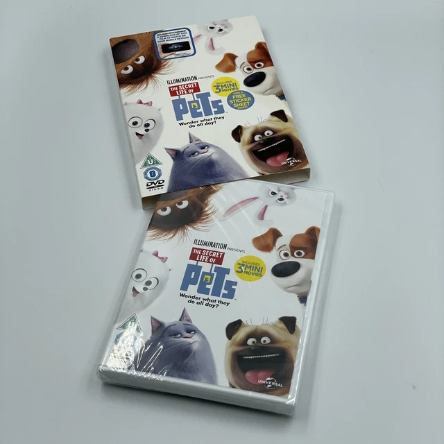 THE SECRET LIFE Of Pets [DVD] Slip Cover + Stickers • UK R2 • New ...