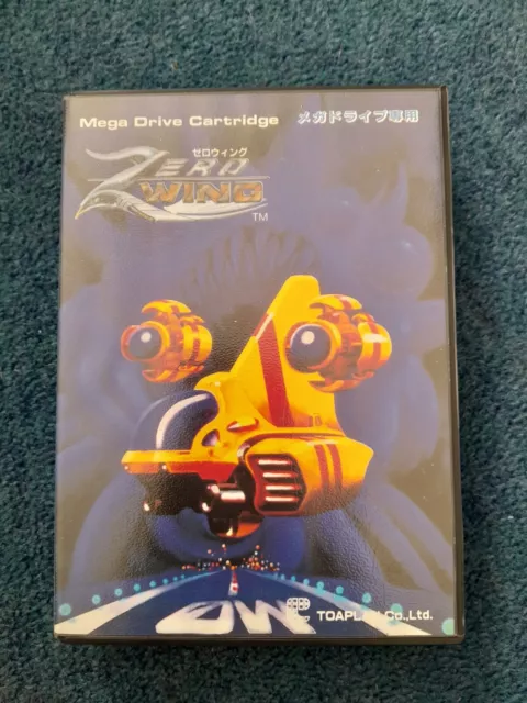 ZERO WING Mega Drive Japan NTSC-J Game - No Manual