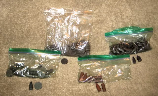 150pc + Mixed Assortment of Cratex Rubberized Abrasives, Various Sizes & Grits