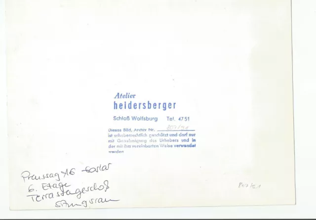 Original Fotografie Heinrich Heidersberger Goslar 1959 Harzer Hüttenwerke 2