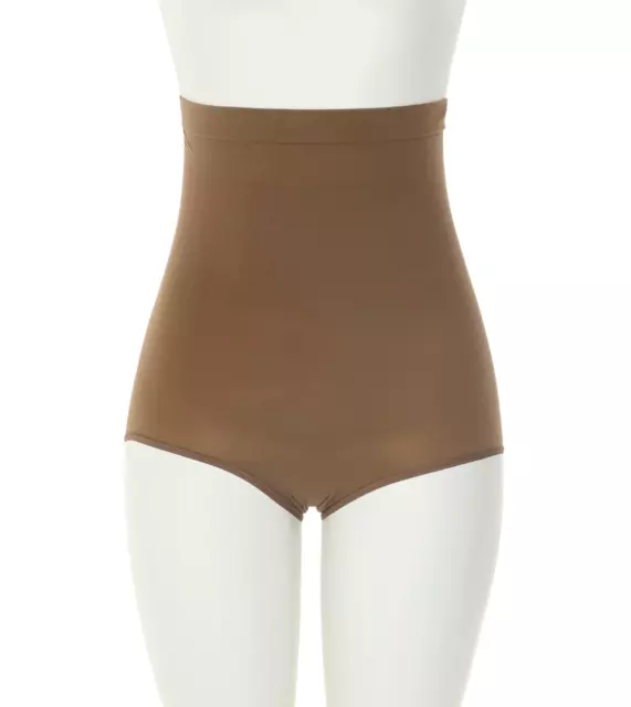 Spanx S1074 Women's Chestnut Brown Higher Power High Waist Panties Size XL