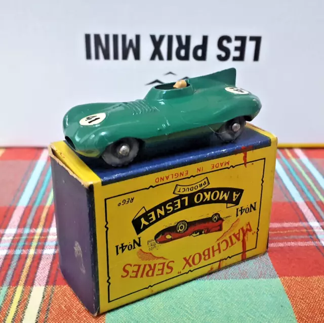 #41 - Matchbox Lesney - D Type Jaguar