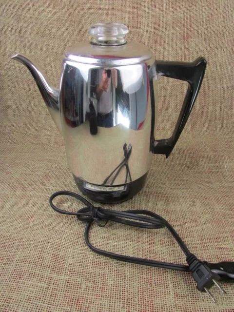 Vintage GE Automatic Perculator Coffee Pot, Vintage Coffee Pot, 12 Cup  Coffee Pot 
