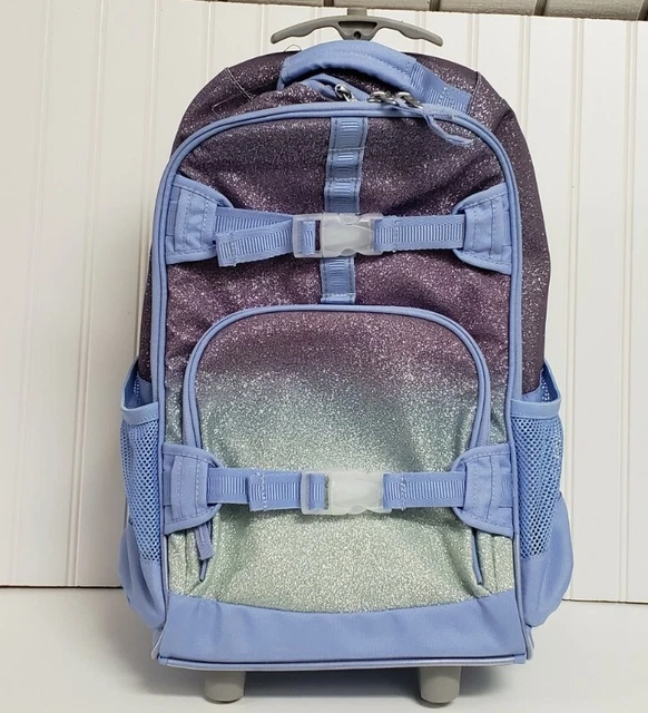 MACKENZIE ROLLING BACKPACK Pottery Barn Kids Glitter Ombre 54.00
