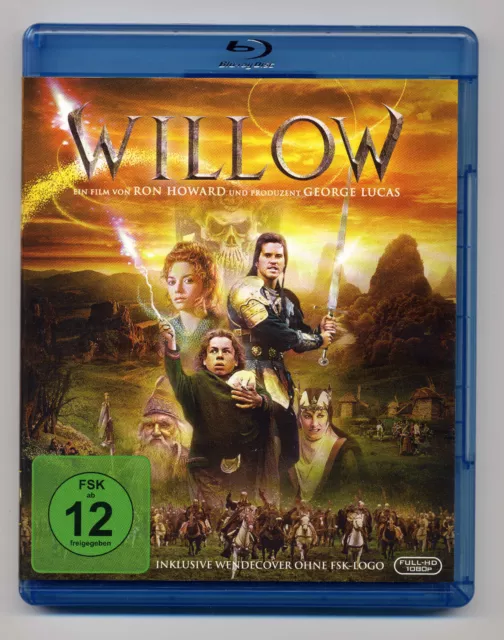 Blu-Ray WILLOW (1988) -- rar, selten, OOP, ausverkauft !! --Wendecover !!