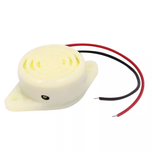 DC 3V-24V 2-Wired Miniature Continuous Sounder Electronic Alarm Buzzer Beep