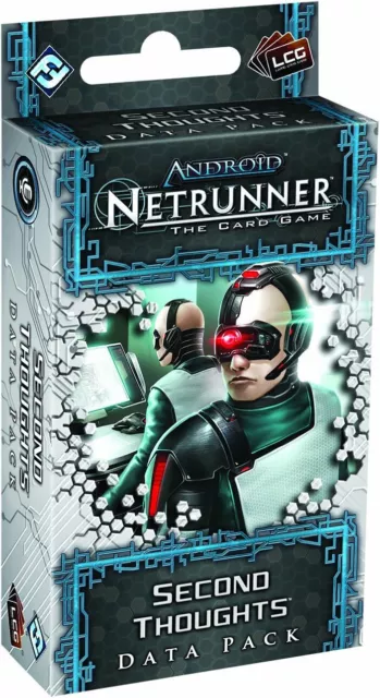 Android Netrunner Lcg Second Thoughts Data Pack Fantasy Flight 1st edt box