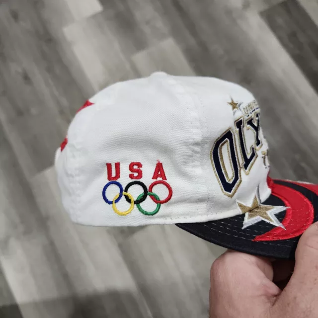 VINTAGE USA OLYMPIC TeamBig Logo Starter Snapback Cap Hat $29.99 - PicClick