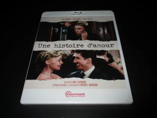 BLU-RAY NEUF "UNE HISTOIRE D'AMOUR" Louis JOUVET, Dany ROBIN, Daniel GELIN