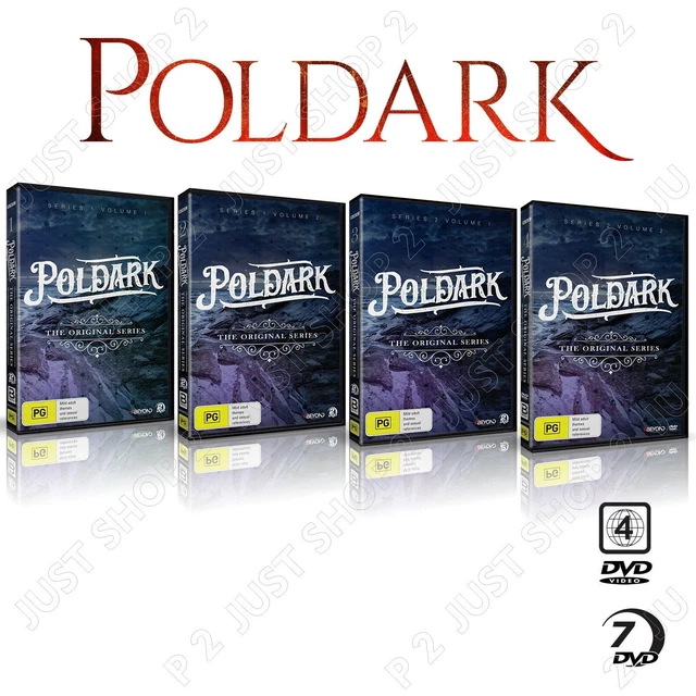 BBC POLDARK - Original Series 1-2 (7 Disc Set) 29 Episodes