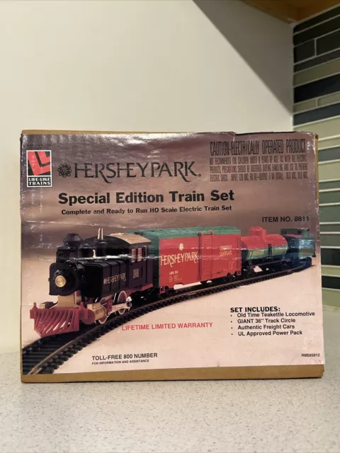 Life-Like Trains HERSHEY PARK Special Edition Train Set 1991 Numbered To 1500