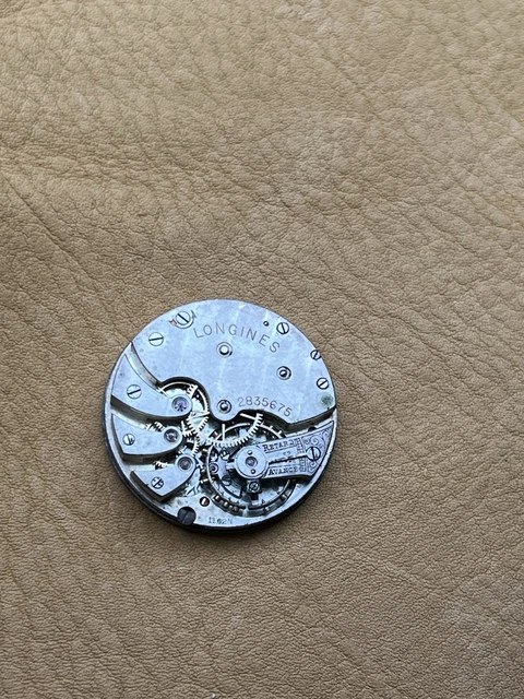 Mouvement Ancien De Montre De Gousset à Réviser Ou Pour Pièces - Occasion