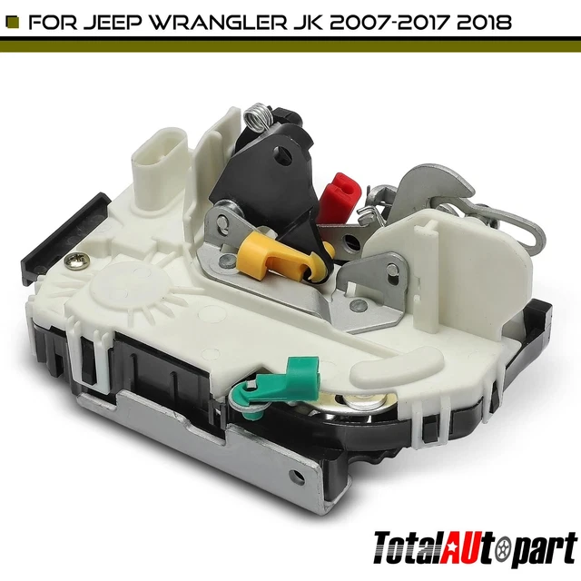 4 Protections Silicone Pour Serrures De Portière Jeep Wrangler JK 2007-2010 - Réduit Le Bruit, Anti-poussière