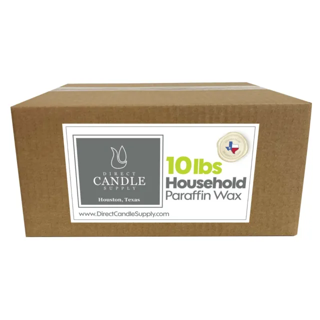 PARAFFIN WAX For Candle Making -10 LBS-Low Melt Point Container Wax - CGI 127