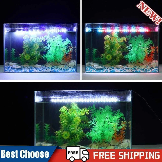 Lámpara sumergible para tanque de peces impermeable de alto brillo para acuario luz de paisajismo