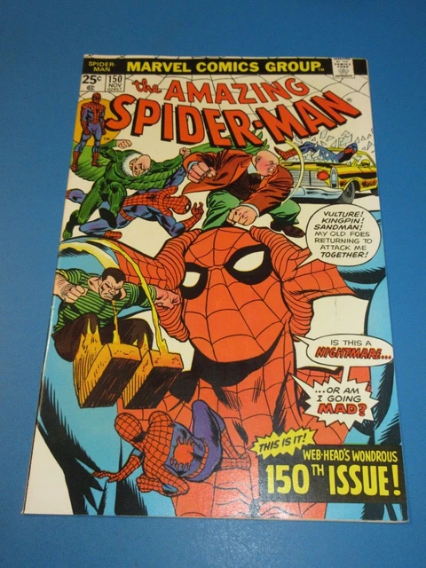 Amazing Spider-man #150 Bronze age Clone Saga Conclusion VF+ Beauty Wow