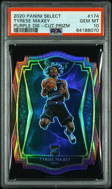 Tyrese Maxey Purple Prizm 99 FOR SALE! - PicClick