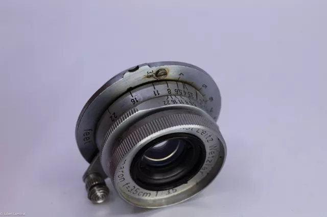 Leica leitz summaron 3.5cm 35mm F3.5 3,5  LENS screw  ltm m39 1949 l9