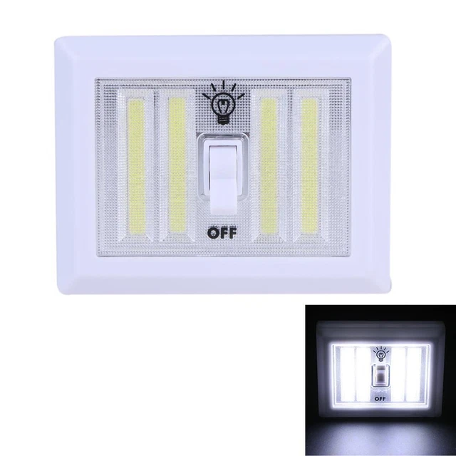 8W WALL SWITCH Night Light Corridor LED Lamp Outdoor Emergency Lights £