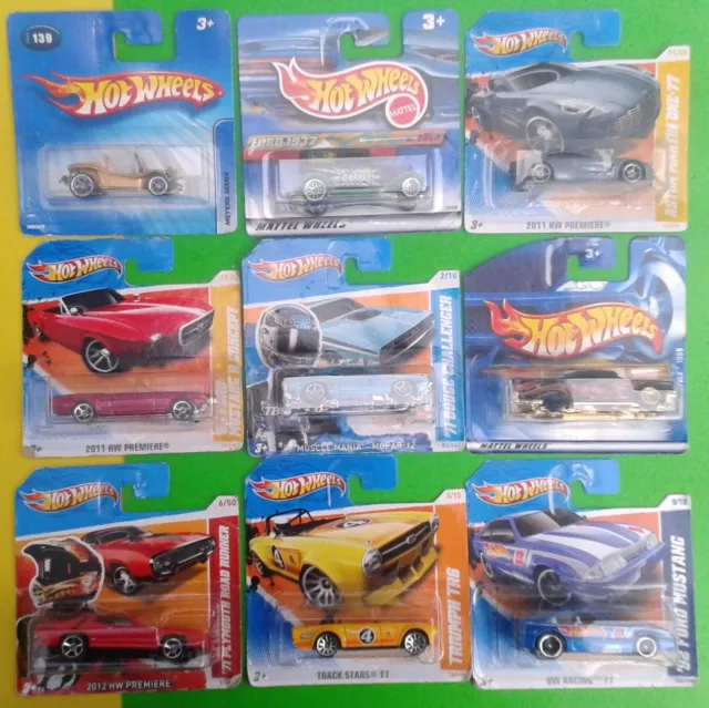 Vintage Hot Wheels Cars On Short Cards (Choose The One You Want) £8.99 -  Picclick Uk