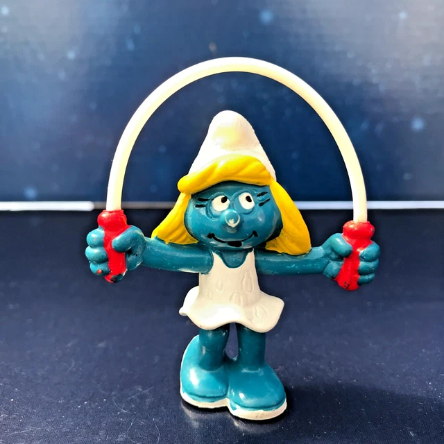 Figurine Schleich Schtroumpfette Indienne - Édition 1982, Collection Smurf, En Très Bon état