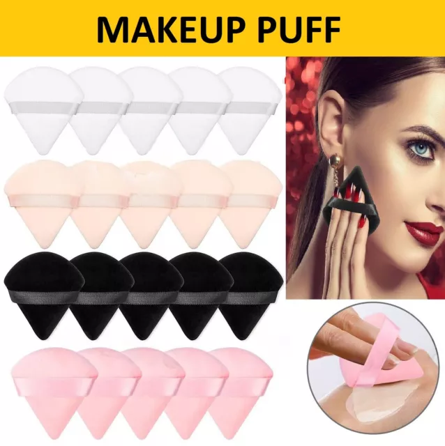 Cosmetic Puff Triangle Mini Make Up Tool MakeUp Cotton Sponge Powder Puffs NEW