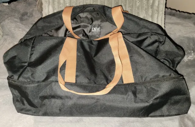 DSW Duffle Bag With Separate Lower Zip-Around Compartment