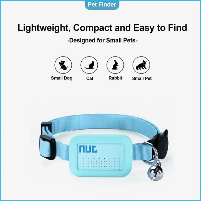 Pet Collar Finder GPS Bluetooth Locator Anti Lost Cat Smart Positioning Tracker
