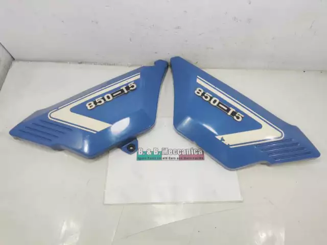 Coppia Fianchetti Carene Laterali Moto Guzzi 850 T5 Polizia (Ee698)