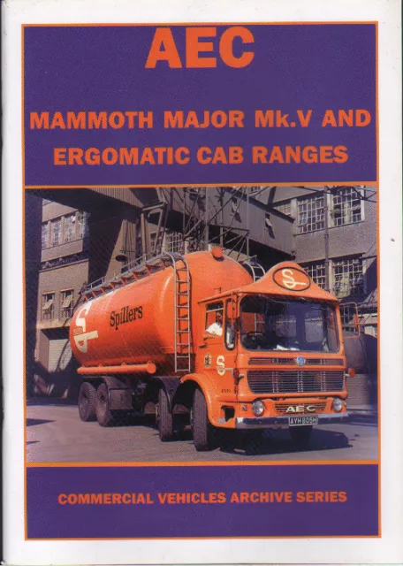 Book:  AEC MAMMOTH MAJOR Mk.V AND ERGOMATIC CAB RANGES