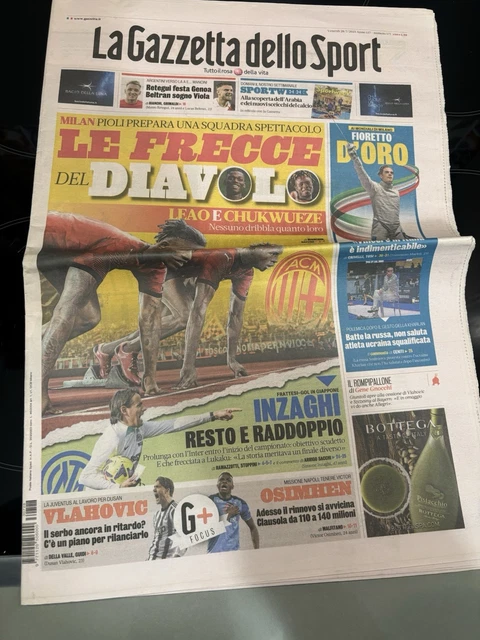 Gazzetta Dello Sport – 18 Décembre 1980 – Milan Inter Bayern 1-2 – Janzon
