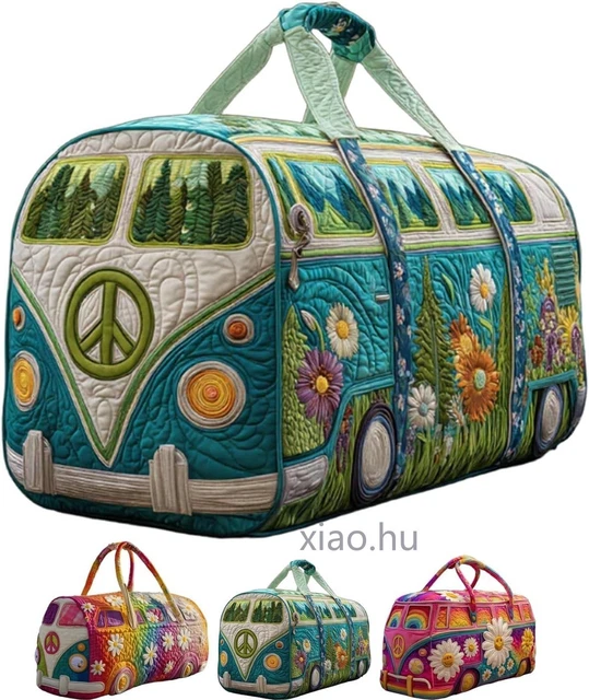 Hippie Van Quilted Duffle Bag GFTOMA3486 main image 0