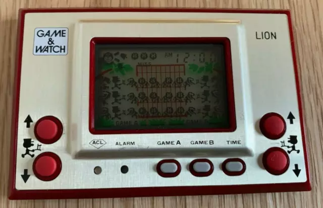 Nintendo Game and Watch Lion Gold Vintage 1981 Game🔥Was £475.00, Now £150.00🔥