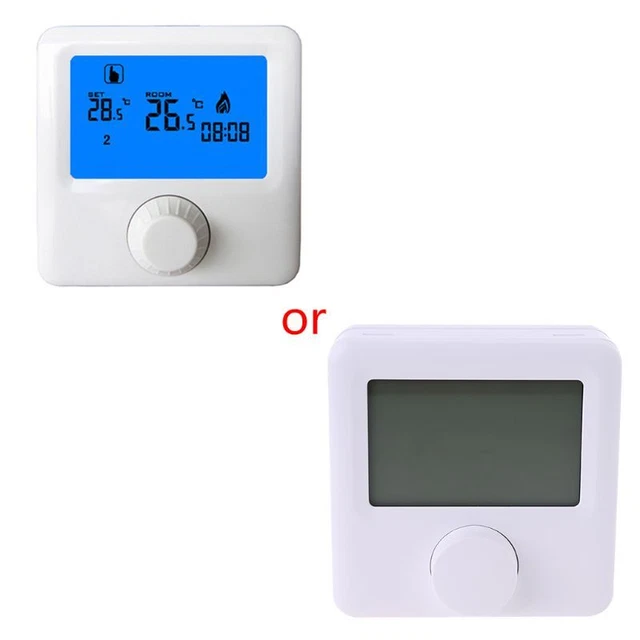 LCD DISPLAY WALLHUNG Boiler Thermostat Weekly Programmable Room