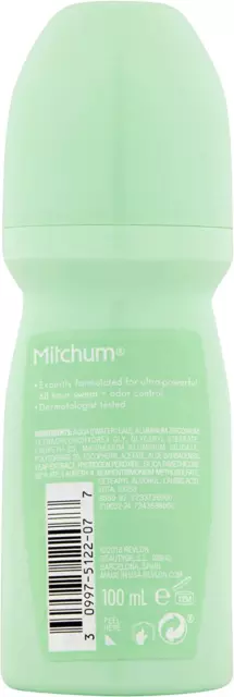 Mitchum Roll-On 48HR Protection Déodorant & Anti-Transpirant, Unscented 100ML 3